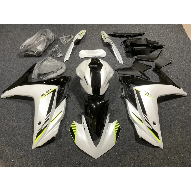 

a/New ABS Motorcycle Accessories For Fit YAMAHA YZF R3 R25 2015 2016 2017 2018 Fairings Kit + Increase tank cover