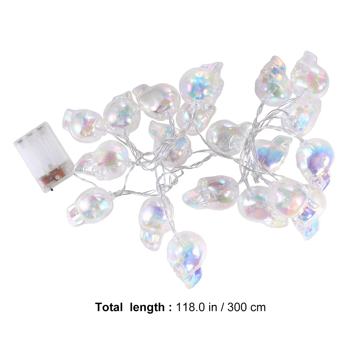 

Skull String Lights Halloween Indoor Decorations Party Lamp Beads Fashion Show