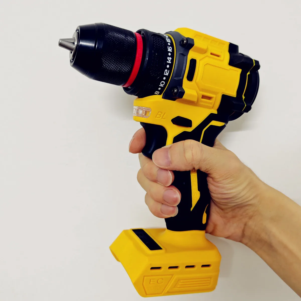 Fit For DeWALT 20V Battery Brushless Electric Drill 10mm 24 Gears Cordless Screwdriver Hand Drill Power Tools