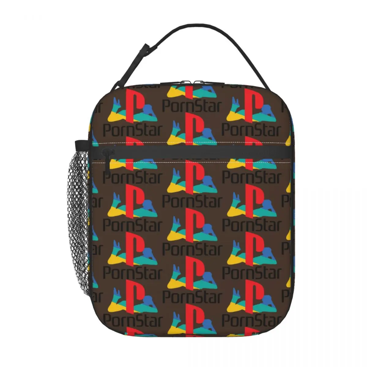 

Ps Pron Star White Insulated Lunch Bag for Women Kids Portable Food Boxes Thermal Lunch Box Tote