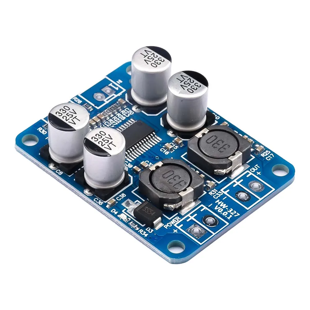 TPA3118 PBTL Mono Digital Audio-Leistungsverstärker-Platine 60W 8V -24V Leistungsverstärkermodul Auto High Out Low Power – Detail 5