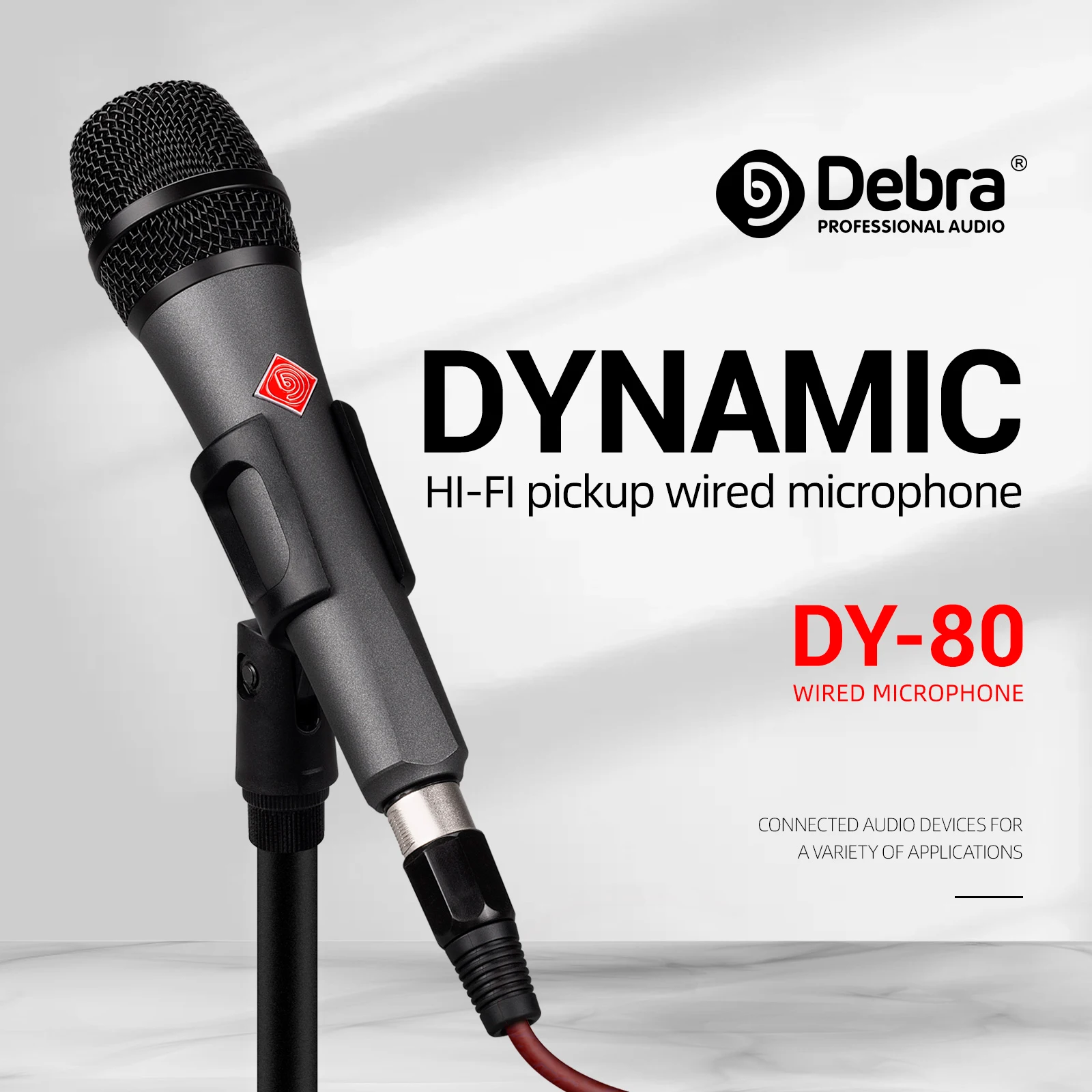 D86 Professional Wired Microphone Metal Mic 6.5 mm Personal Exclusive Microphone and Speaker For Karaoke