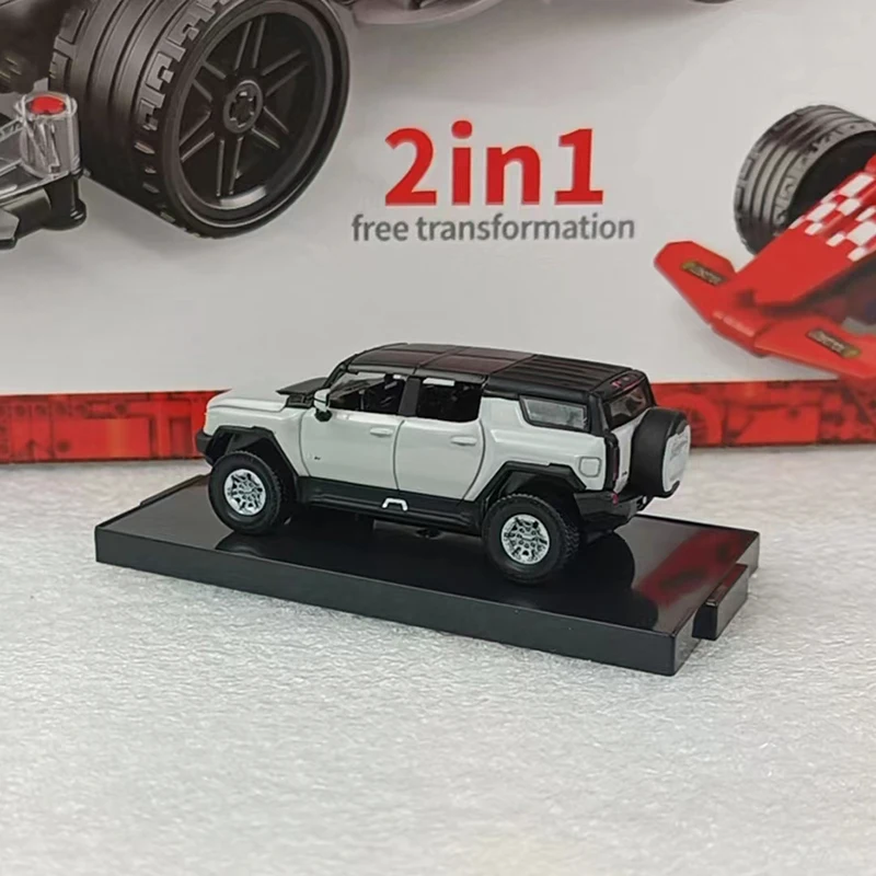 New 1/64 Model Car HUMMER EV Special Edition Alloy Diecast ToyS Classical Cars Model Vehicle Toy Collection Decoration