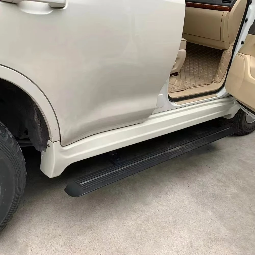 High Quality Auto Parts Universal Suv Car Electrical Power Step Side Skirt Running Board for Toyota Land Cruiser 200 Prado 2010+ 6