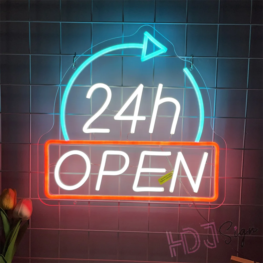 

OPEN Neon Sign LED Business Neon Open Sign Wall Light Art Decor Novel Night Neon Lamps Powered Billboard For Bars Coffee Decor