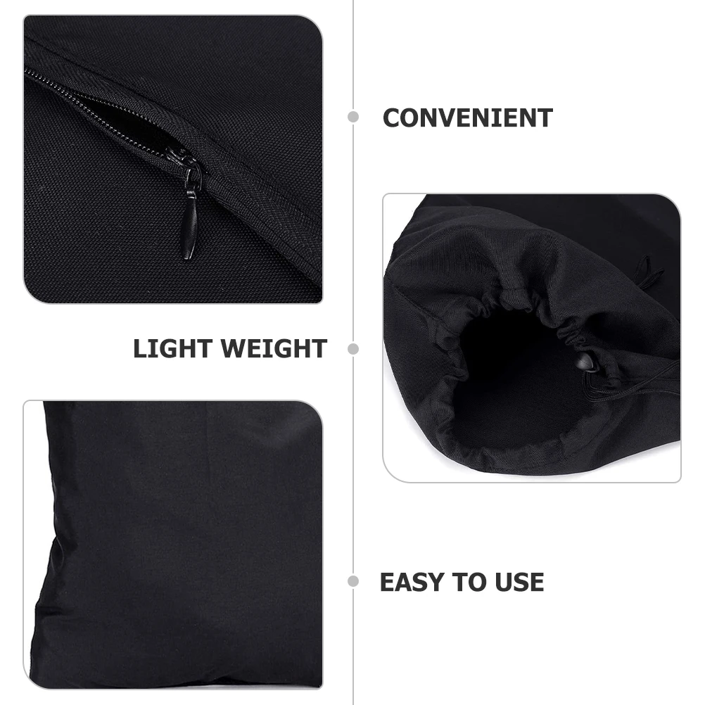 

2Pcs Portable Lightweight Leaf Blower Bag Good Temperature Performance Wear Resistant Leaf Collection Pouch Vacuum Bag