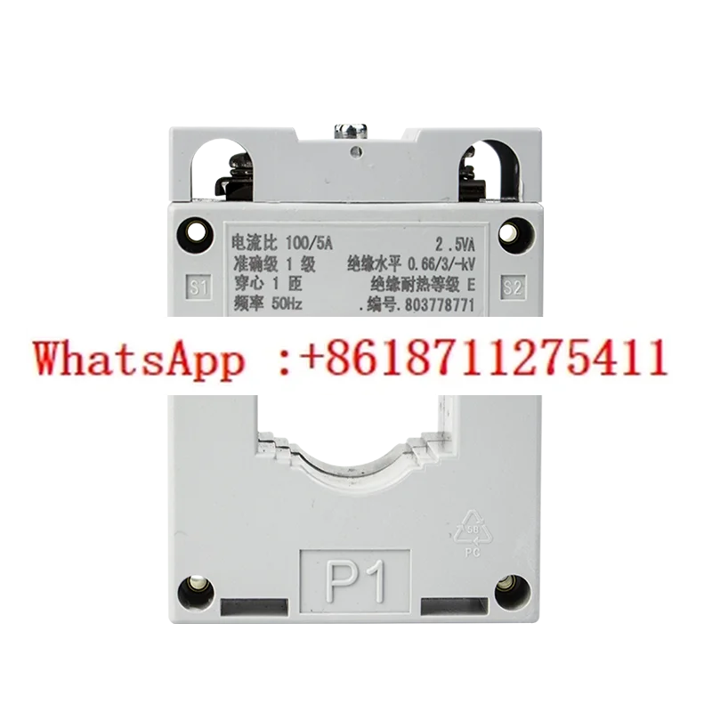 

Трансформатор тока BH-0,66 30φ Высокая точность 0,5 класса Маленький трехфазный переменный ток 100/5 150/5