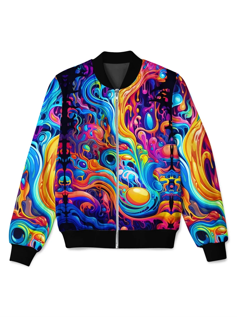 

Funny Print Zipper Hoodies Sweatshirts 3D Printed Jackets For Men Women Clothing Casual Fashion Trendy Unisex Coat Jacket Tops