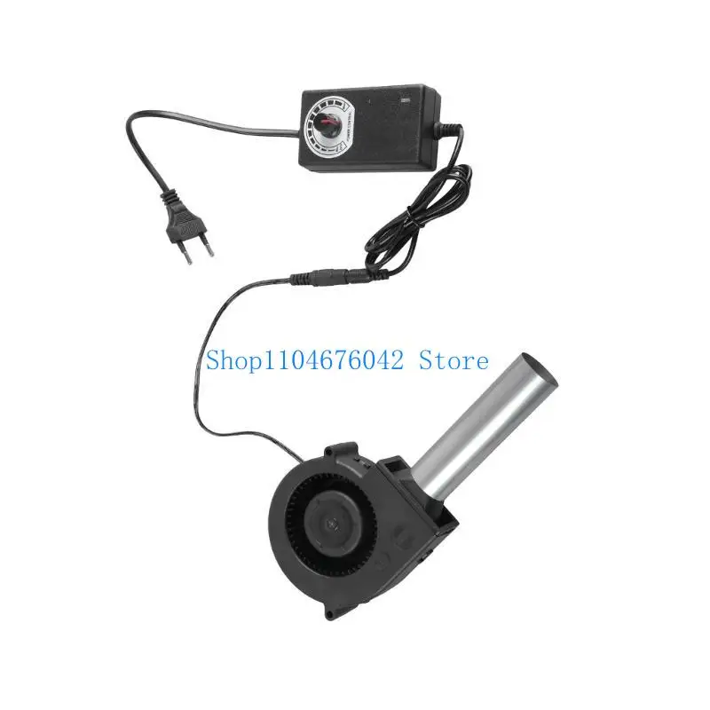 

5asd Вентилятор для барбекю с регулируемой скоростью, уникальный воздуходувка с древесным углем, идеально подходит для кемпинга,