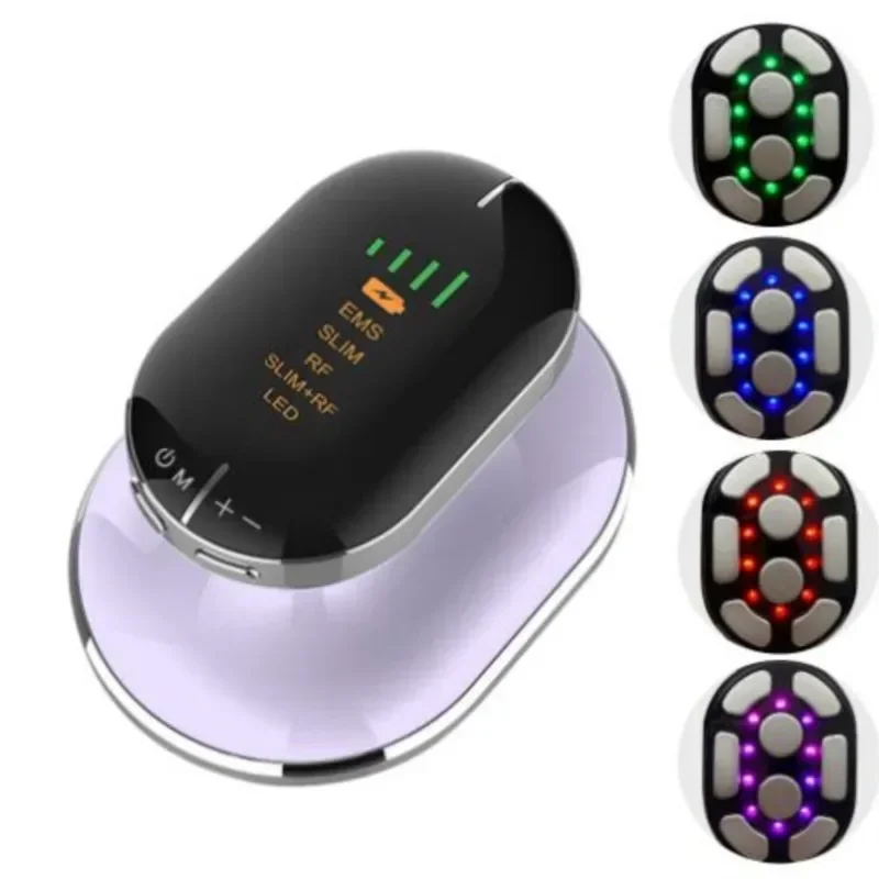 

%a 4 in 1 Radio Frequency Cellulite Massager EMS Fat Burner Cordless Body Shaping Slimiming Machine for Belly Waist Arm Leg Bu