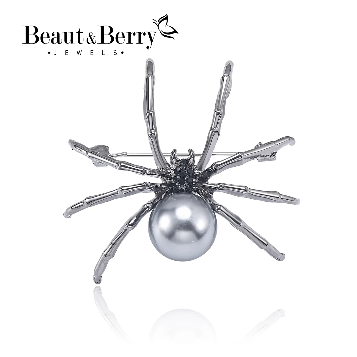 Beautiful Fashion Spider Brooches for Women Unisex Halloween Insect Pins Multi-color Available Holiday Party Accessories Gifts