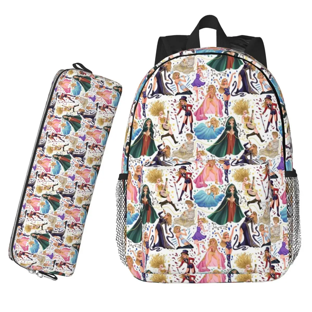 

Taylor Eras Backpack Hot Sale Daypack Large Capacity Boys Girls BookBag Shoulder Bags Children School Bag Pencil Case