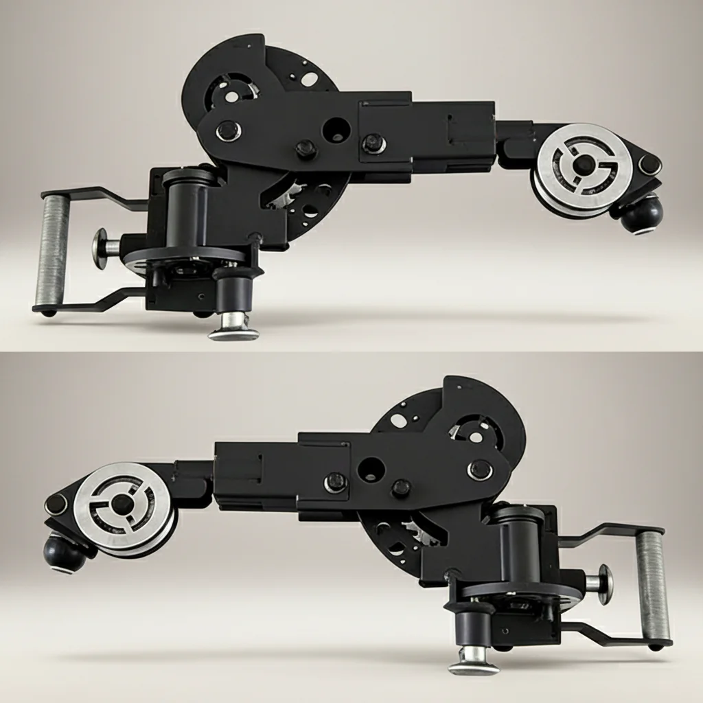 ROLK Heavy Duty Adjustable Cable Crossover Pulley Arm for Multi-Function Smith  hine, Gym Fly Pulley Attachment