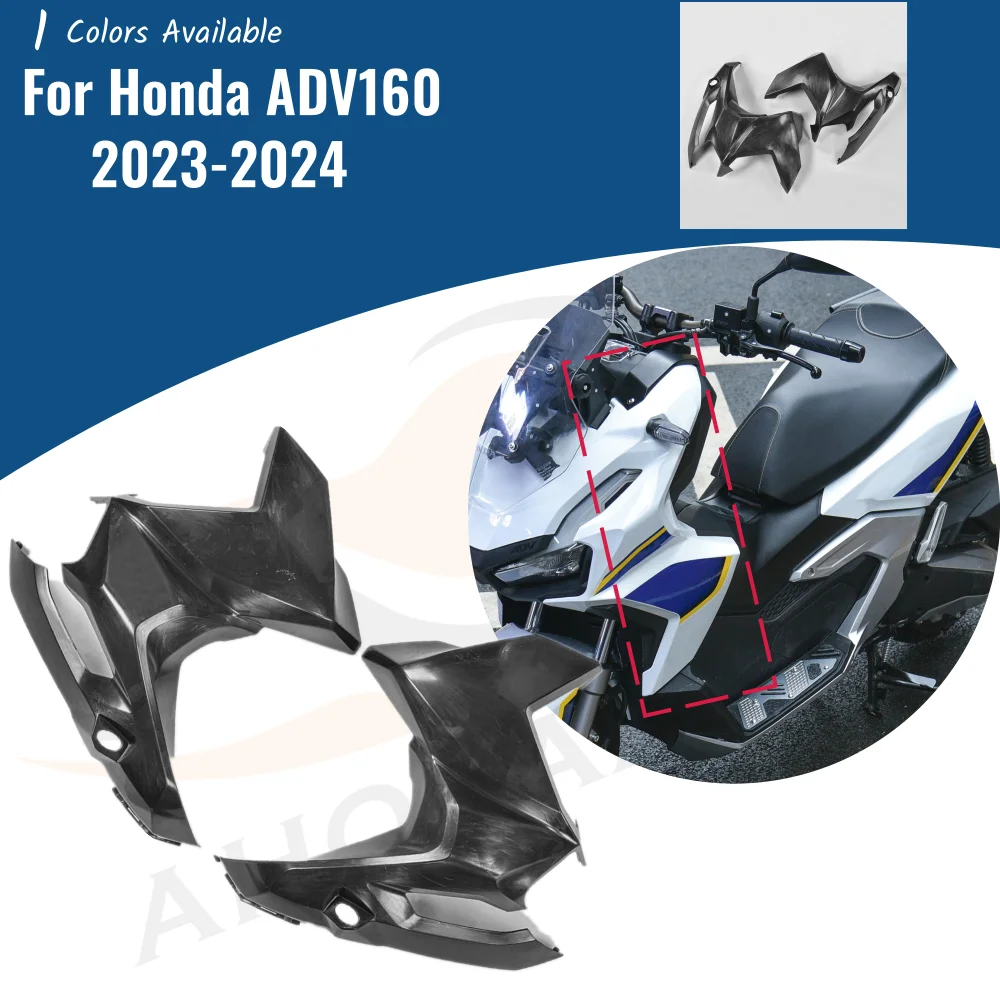 ADV160 Headlight Frame Side Cover Fairing For Honda ADV 160 2023 2024 Motorcycle Injection Bodywork Accessories