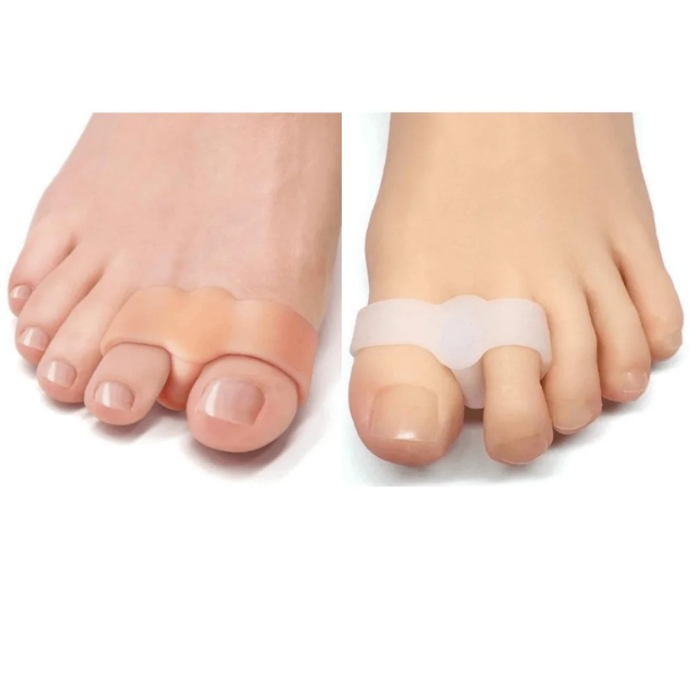 

2/4/6/8Pcs Silicone Toe Spreader Gel Fingers Separator Valgus Corrector Thumb Correction Straightener Foot Care Orthopedic