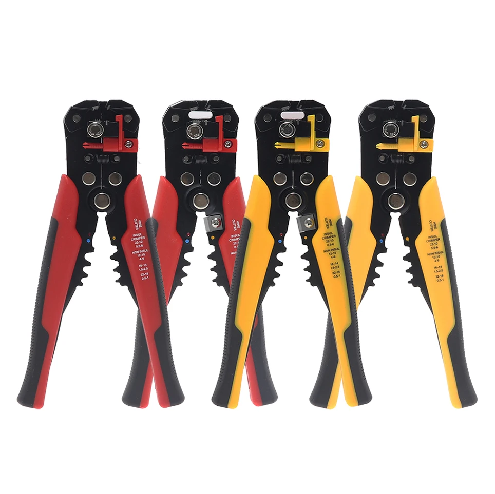 Wire Stripper,5 in 1 Multifunctional Cable Cutter,Self-Adjusting Cable Stripper, Wire Cutter, Electronic Cables Crimper