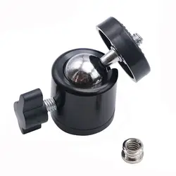 1PC Universal Small Tripod Ball Head Ball With 1/4 