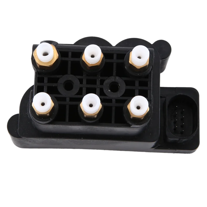 

Efficientt-1 PCS Car Air Suspension Valve Block Solenoid Airmatic Black ABS For Rolls Royce Ghost Wraith Dawn
