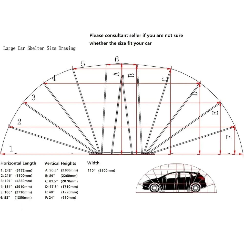 Carport, Car Shelter, Weather Proof, Car House, Car Park, Foldable, Retractable, Lockable, Durable Shelter