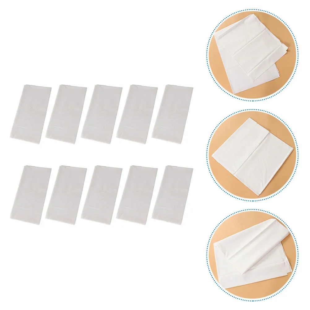 

10Pcs Disposable Party Tablecloth Oil Proof Waterproof Dirt Resistant Table Covers for Banquet Wedding Dinner Party Decoration