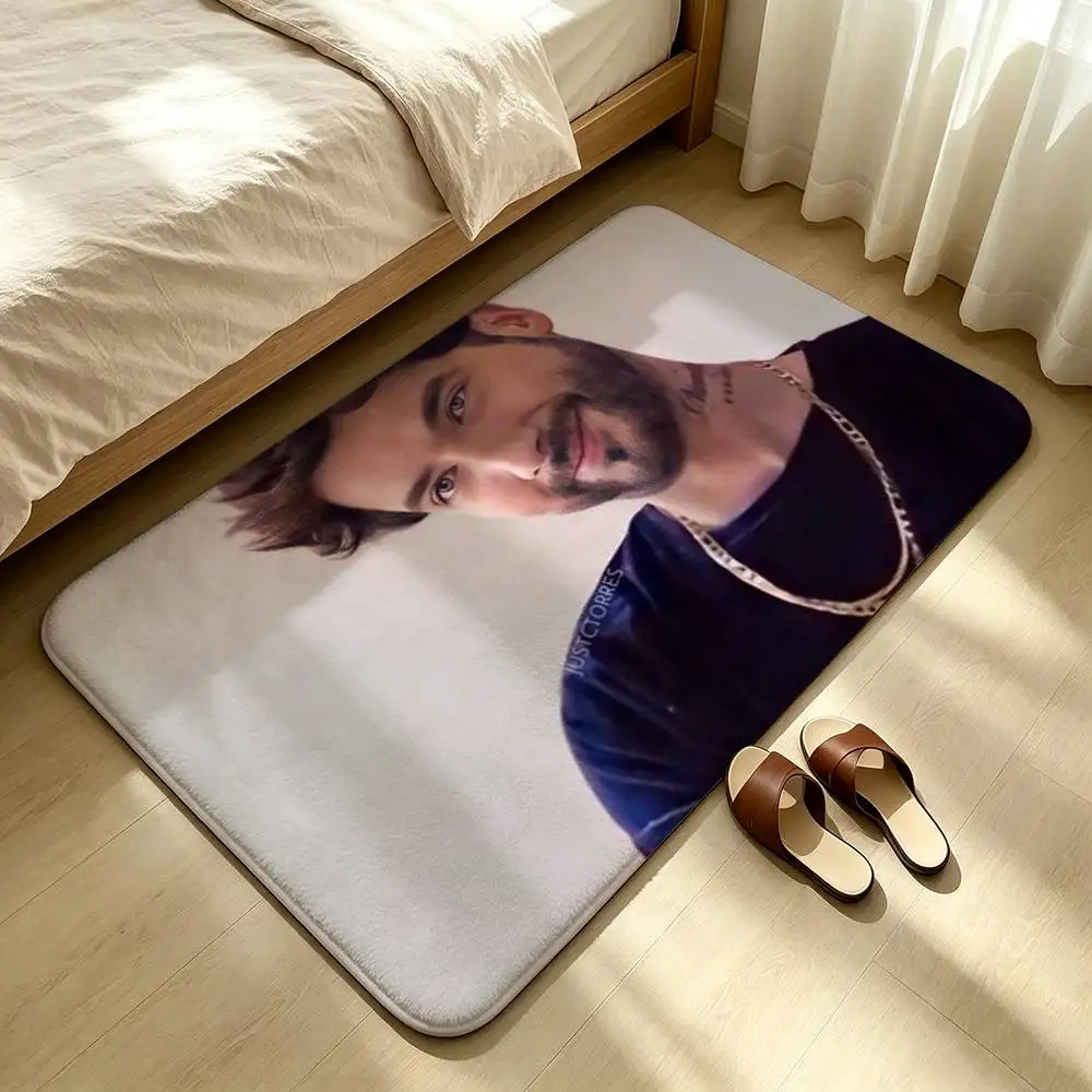 C-Charly Flow  Double-sided Shower Room Absorbent Small Floor Mat Soft Comfortable Decorative Foot Mat
