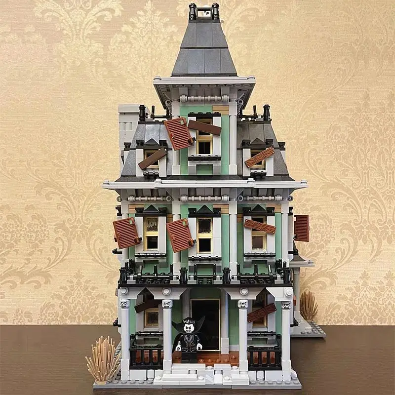 IN STOCK 2064PCS Monster Fighter Movie Series Haunted House 10228 16007 Building Blocks Bricks Birthday Christmas Toy Gift