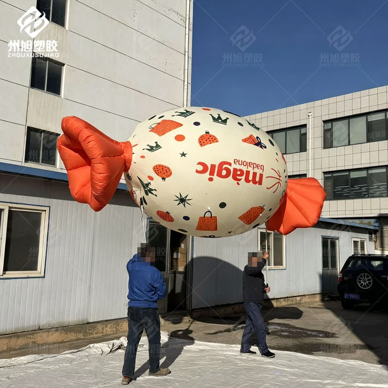 Customized Inflatable Sweet Candy for Valentine's Day Party Decoration Walking Inflatable Candy Puppet
