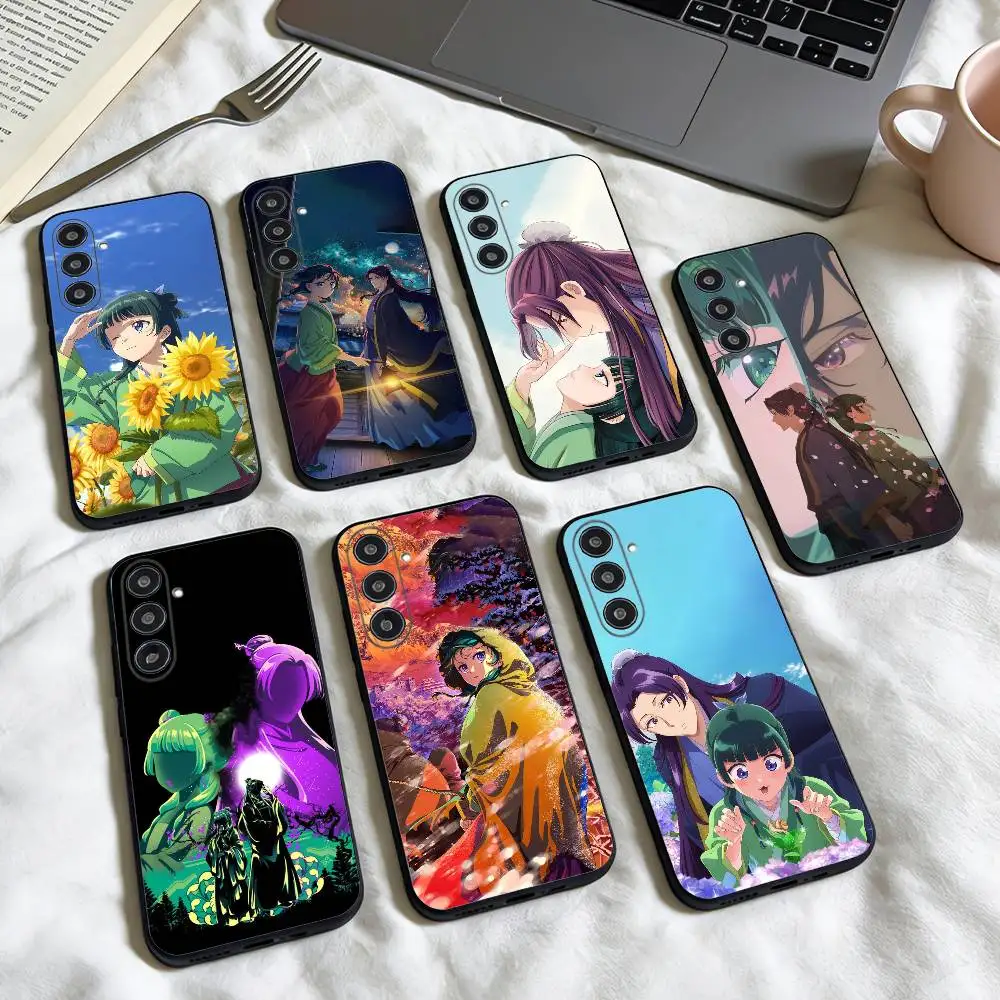 

Maomao T-The A-Apothecary Diaries phone Case For Samsung Galaxy A73,A72,A71,A70,A53,A52,A51,Others Soft Black Shell