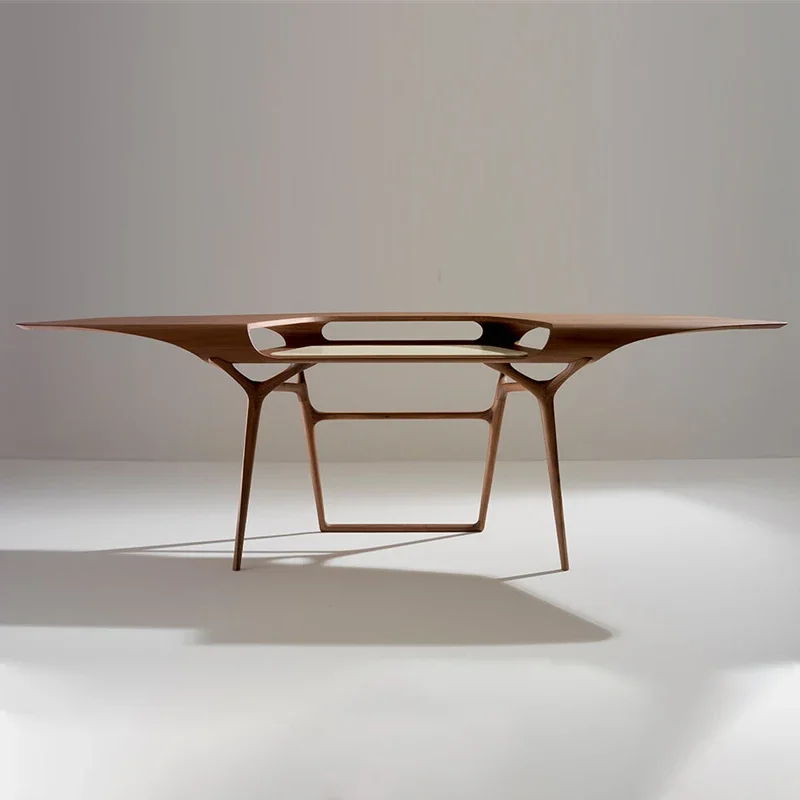 

Minimalist solid wood desk antique computer desk study designer