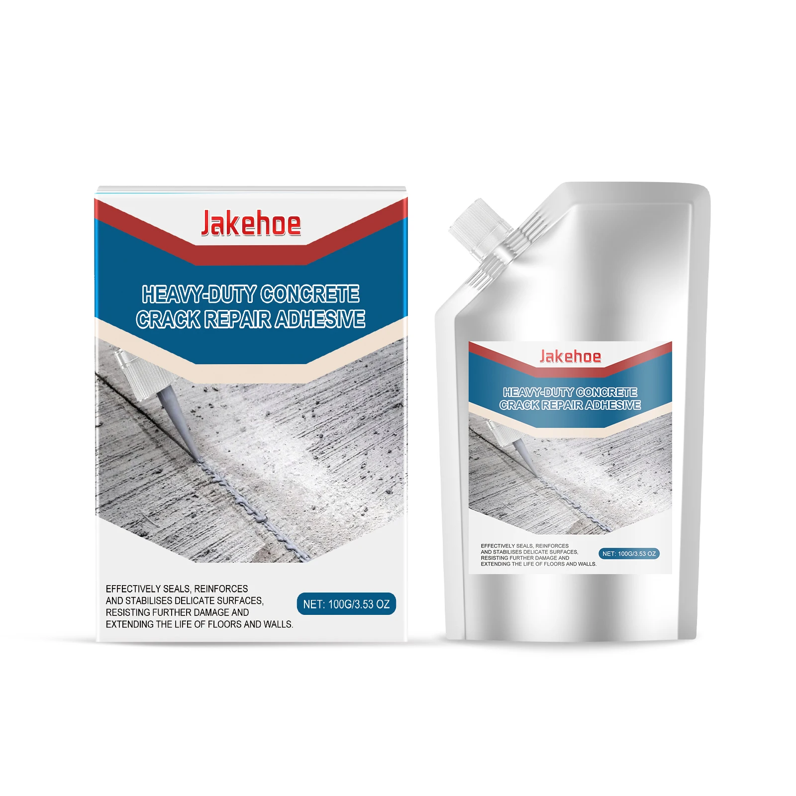 

Crack Repair Adhesive, Household Floor Wall Crack Repair Leak Proof Waterproof Paint Glue