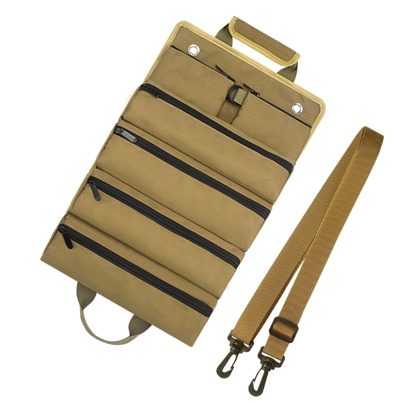 Tool Roll Bag Tool Roll Up Bag Tools Tote Bag Pockets Tool Sling Drosphip