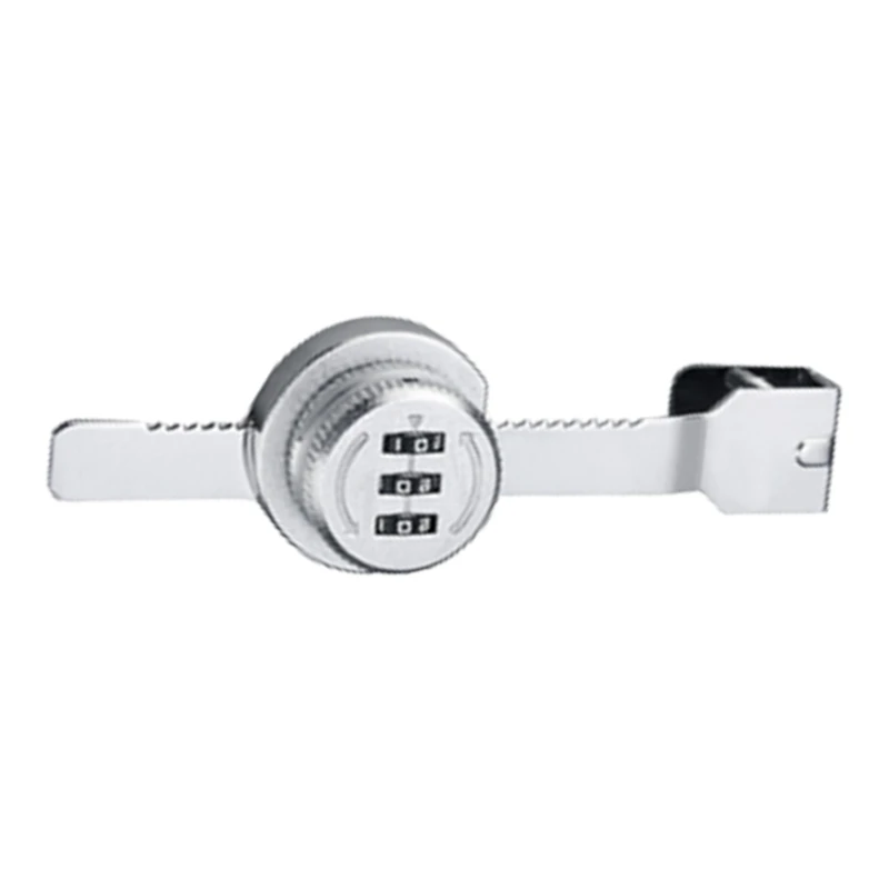 3Digit Combination Lock Door Safety Lock Keyless Latches Sliding Glass Door Lock Dropsale