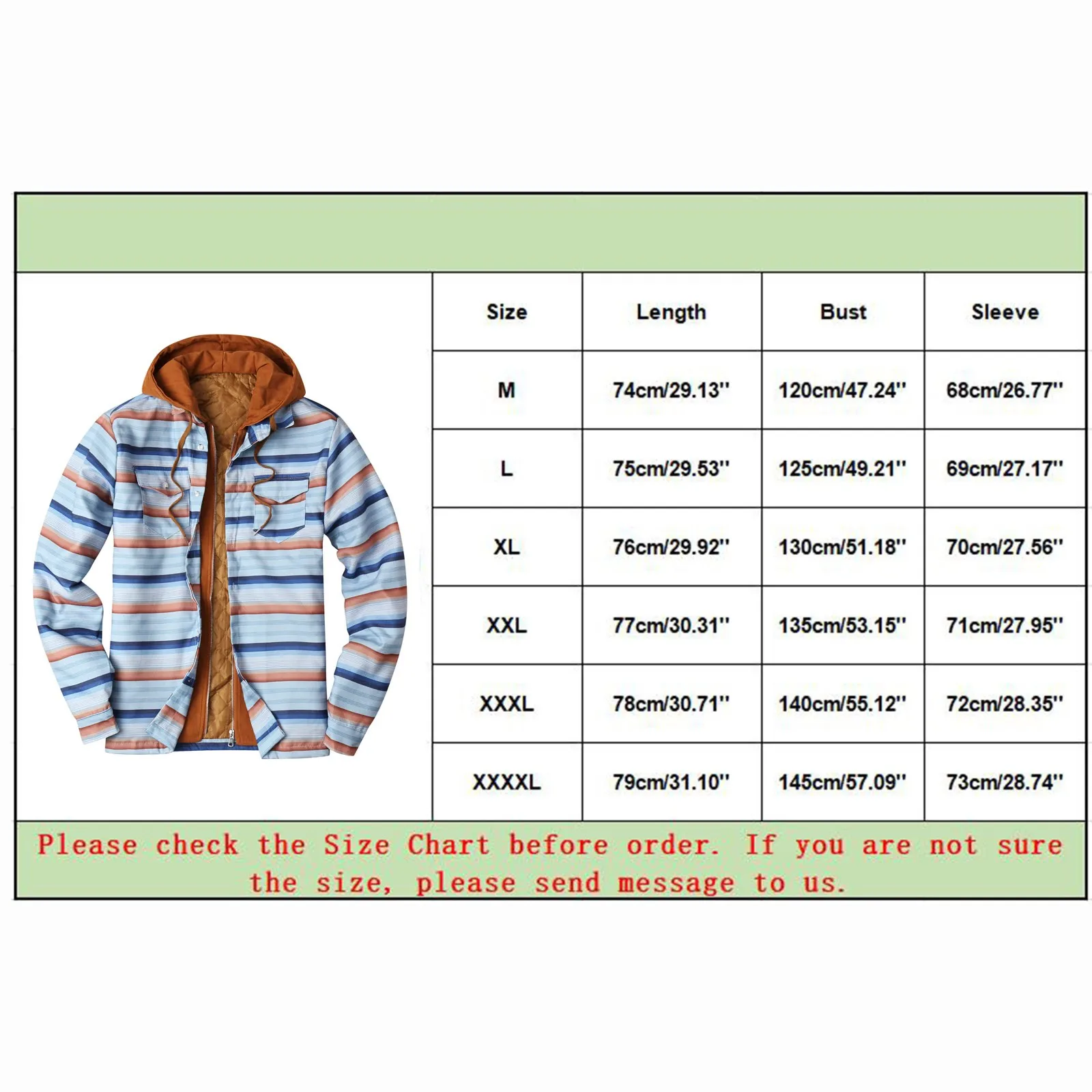 Men's Fake 2 Piece Hoodies Jackets Stripe Print Long Sleeve Zipper Outwears Coats Y2K Streetwear Plus Size Loose Casual Clothing