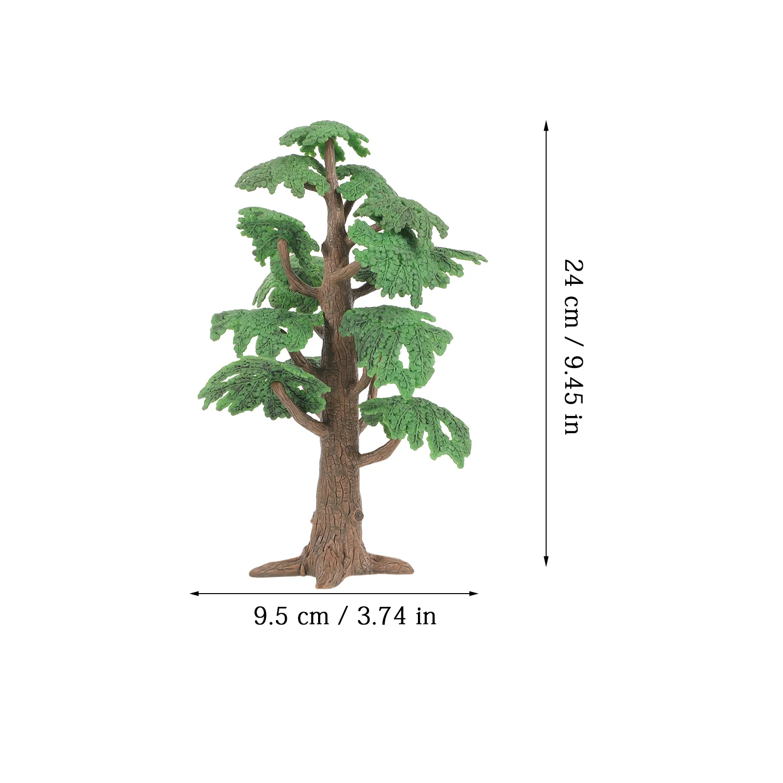 Juguetes de árbol de paisaje, modelo de paisaje, accesorios de jardín, microadorno de pino simulado