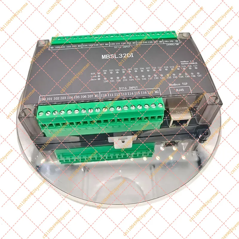 MBSL32DI-TCP 32-Channel Digital Input Module - Isolated Ethernet Modbus TCP Remote IO for Industrial Automation