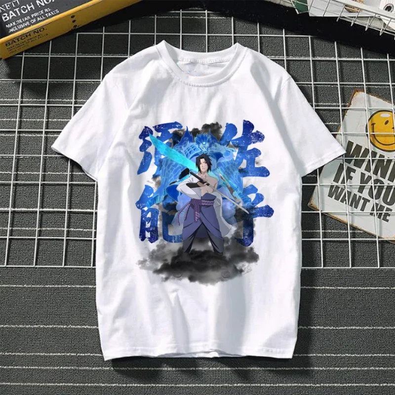 Naruto Kakashi t-shirty Casual charms moda kreatywne wiosenno-letnie luźna krótka rękawy ESSENTIALS Tshirt sportowe koszulka prezent nowy