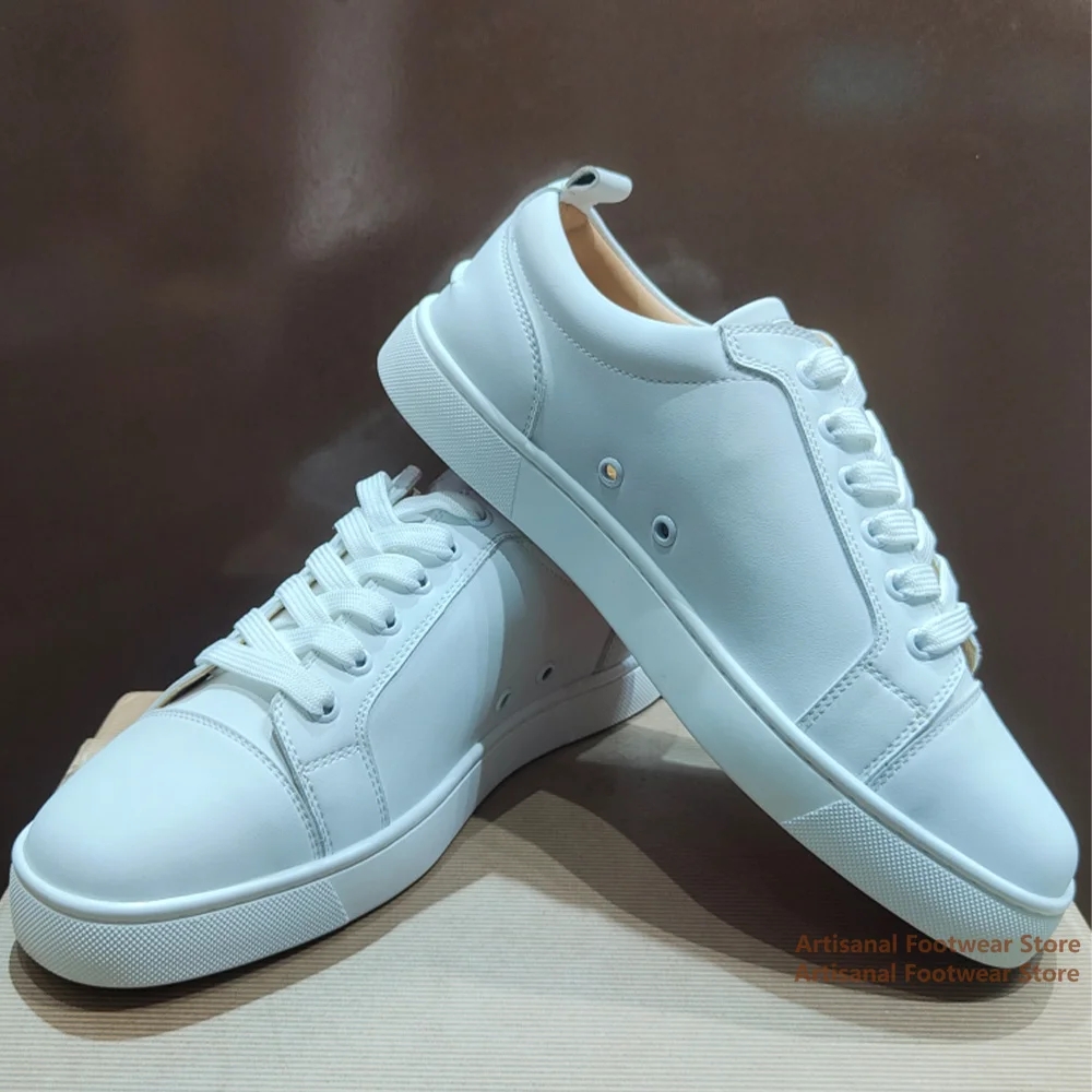 

Solid Color Lace-Up Sneakers Men's Shoes Casual Shoes Outdoor Brand Board Shoes Designer New In Trendy Handmade Men's Shoes