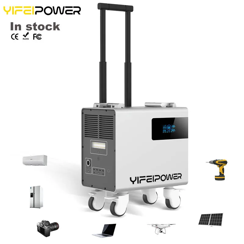 

Portable Power Station 22.4V 1209wh Energy Solar Panel Car Source MPPT Jump Starter-backup Supply External Battery Storage