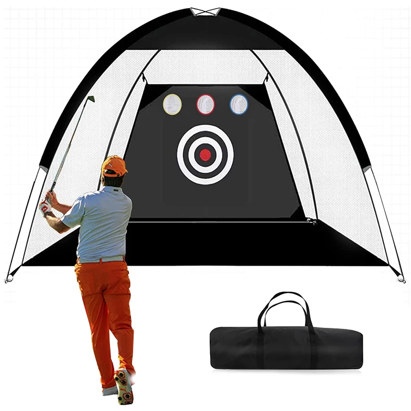 

Portable Outdoor Golf Nets with Target for Backyard Driving Hitting Practice Nets for Backyard Golf Training 2025