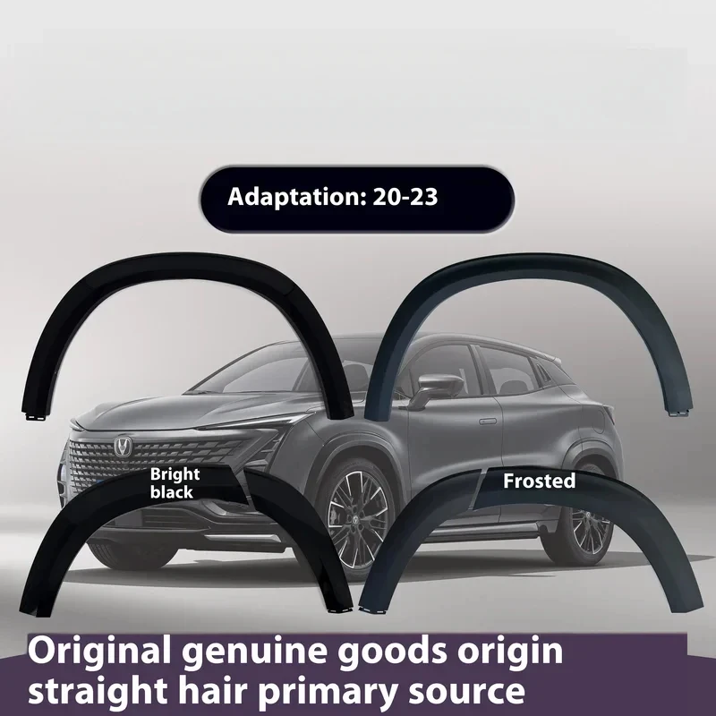 

Scratch Strip Unit Bright Black Wheel Eyebrow Curved Bl Exterior Accessories Car Parts Body Kits for 20-23UINT