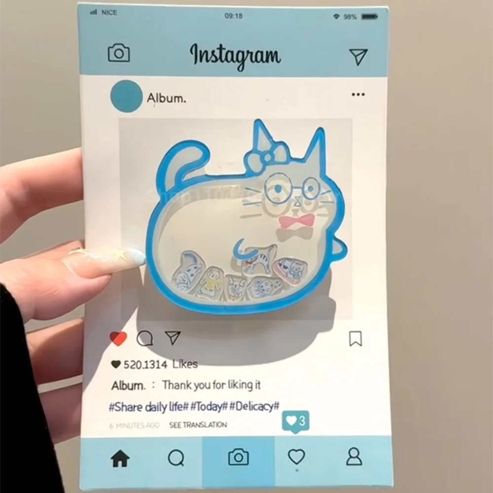 

Забавный мультяшный зыбучий песок Shake Puppy GripTok Grip tok Кронштейн для iPhone 15 16, универсальный держатель для телефона, подставка для телефона