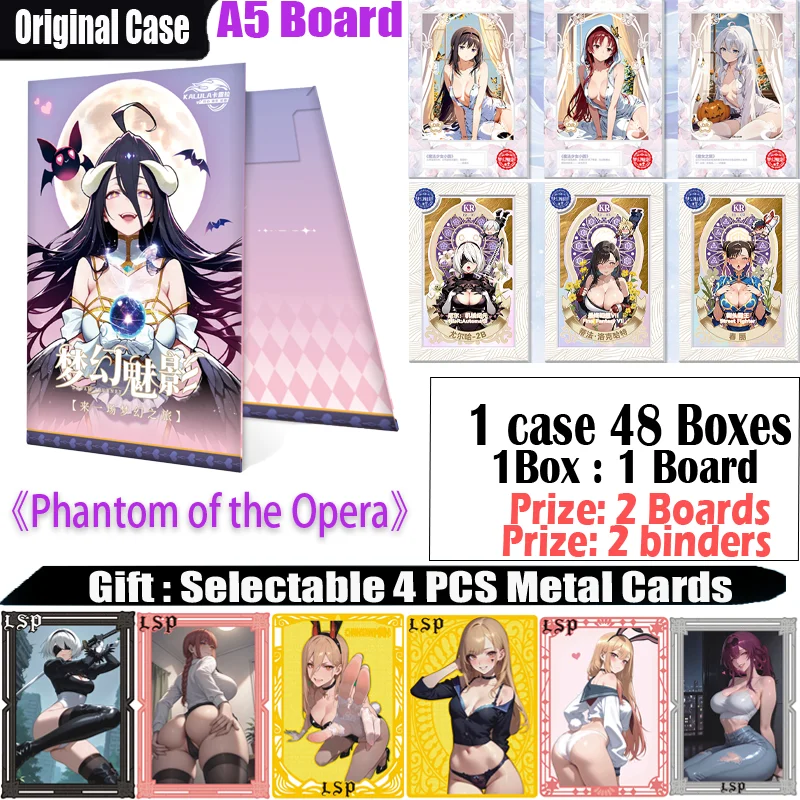 

Новая доска Waifu размера A5 «Фантом оперы» для хобби CCG, карточная торговля, доска для карточных игр, игрушки Doujin, доска, подарки