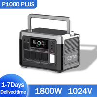 OUKITEL P1000 PLUS Portable Power Station 1800W Solar Generator 1024Wh Lifepo4 Battery Home Backup Outdoor Camping urgent power