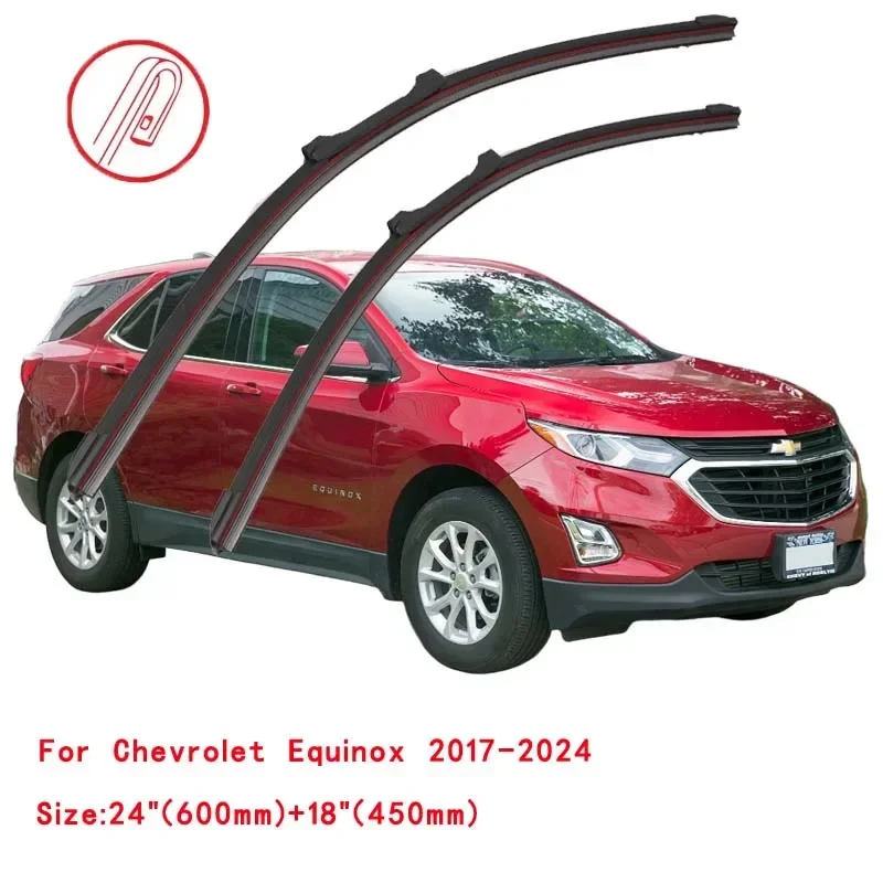 For Chevrolet Equinox 2003-2024 Car Windshield Wiper Blade Front Windscreen Washer Accessories Window Cleaning Replacement Parts