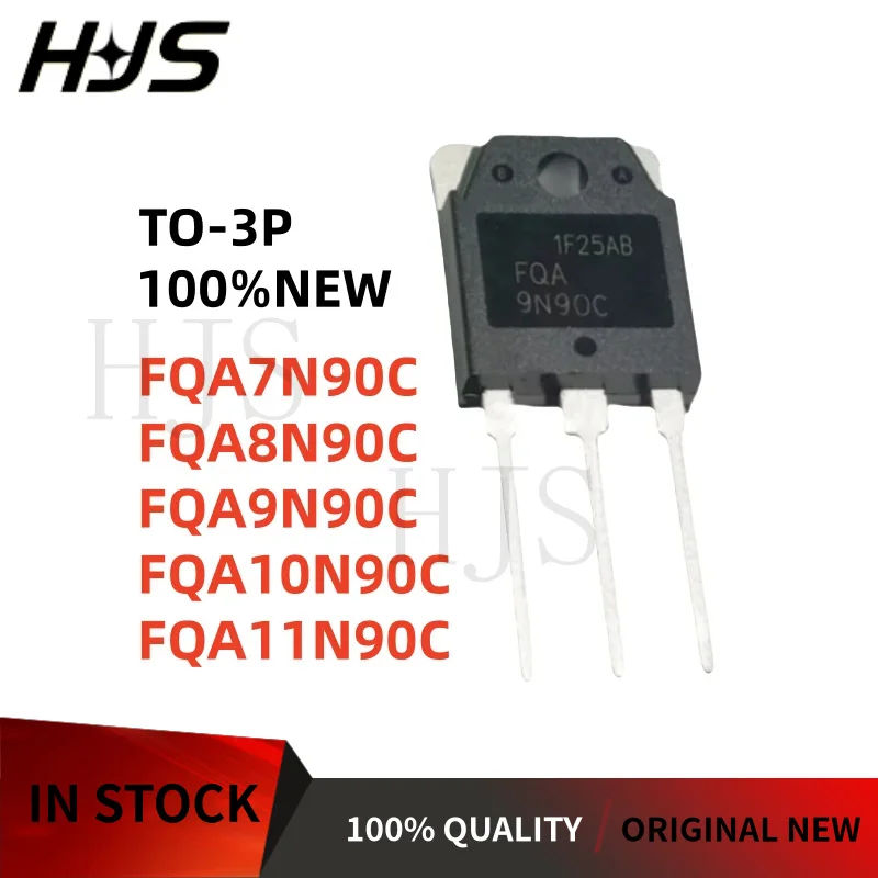 5PCS 100% NOVO TO3P FQA7N90C FQA8N90C FQA9N90C FQA10N90C FQA11N90C TO-3P Em estoque