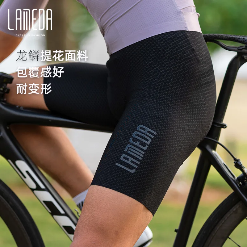 LAMEDA 23 new summer bicycle harness riding pants men\'s double arrow professional road bike shorts cycling pants