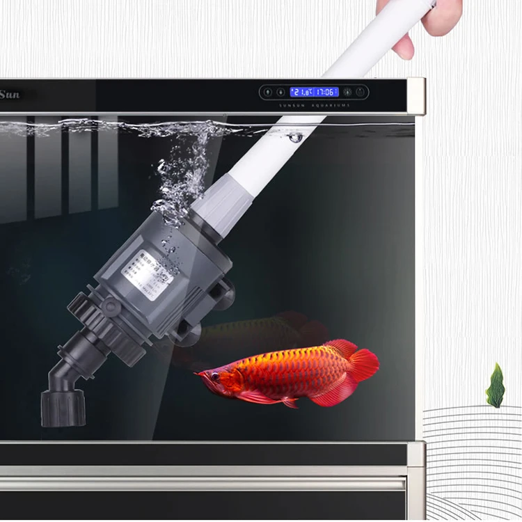 

Электрический сменщик воды для аквариума, автоматическое всасывание туалета, очистка воды, насос для мытья рыбного стула