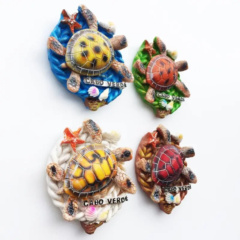 Australia Great Barrier Reef Ocean Wind Tourism Commemorative Decoration Crafts Gift 3D Turtle Magnet Fridge Magnet