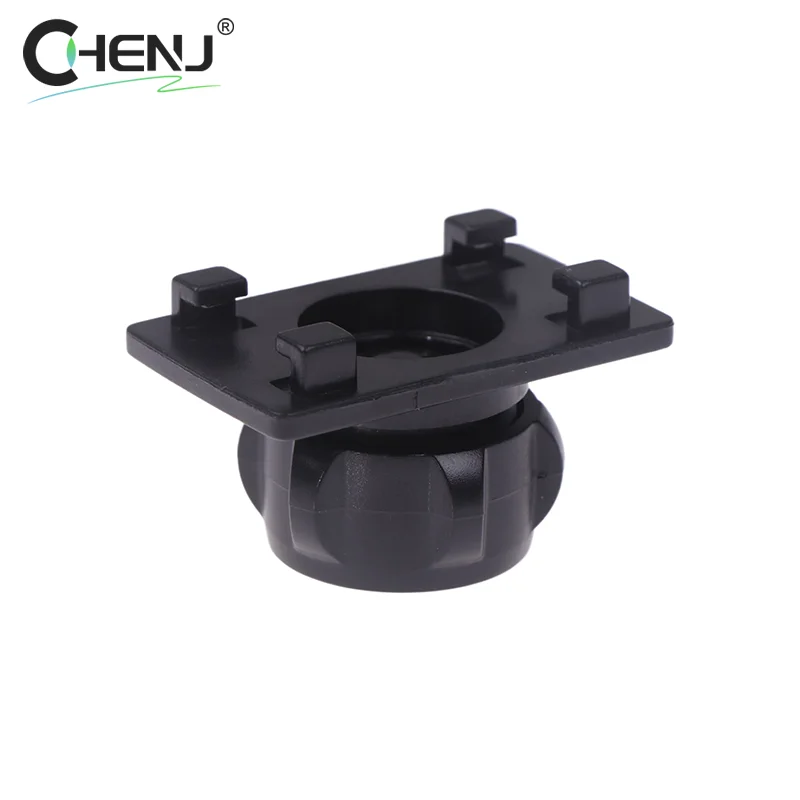 Car Air Outlet Mobile Phone Bracket Nut Back Plate Four-button Nut Joint Fixing Buckle Car CellPhone Navigation Mount Accessory