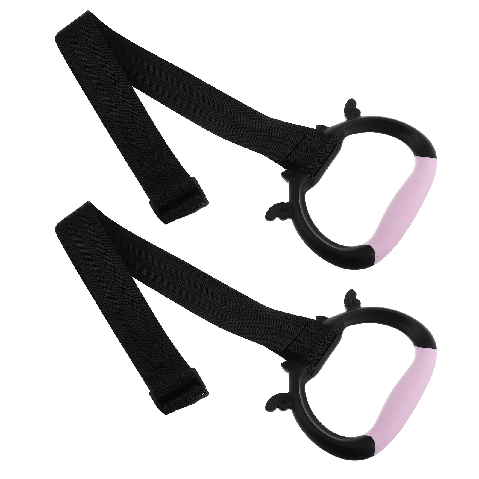 

2Pcs Children's Gymnastic Rings Durable Indoor Pull Up Rings for Kids Strength Endurance Training Kids Fitness Equipment